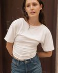 Iris Top – front view relaxed versatile fit – Solfuse